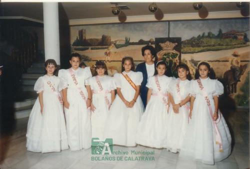 1995, Feria del Cristo, Damas y autoridades (5)