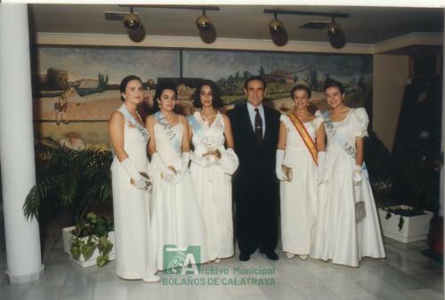 1995, Feria del Cristo, Damas y autoridades (6)