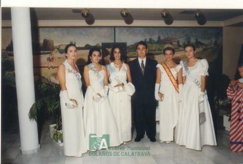1995, Feria del Cristo, Damas y autoridades (7)