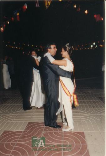 1995, Feria del Cristo, Verbena y baile en la plaza (1)