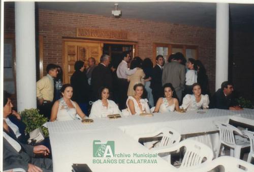 1995, Feria del Cristo, Verbena y baile en la plaza (17)