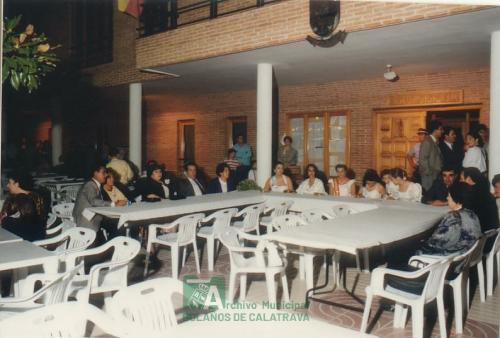 1995, Feria del Cristo, Verbena y baile en la plaza (18)