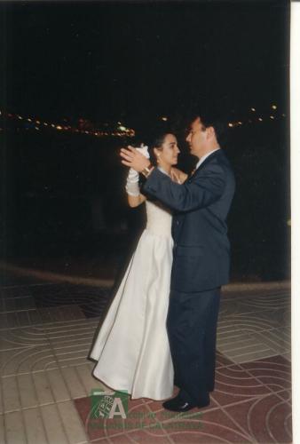 1995, Feria del Cristo, Verbena y baile en la plaza (3)