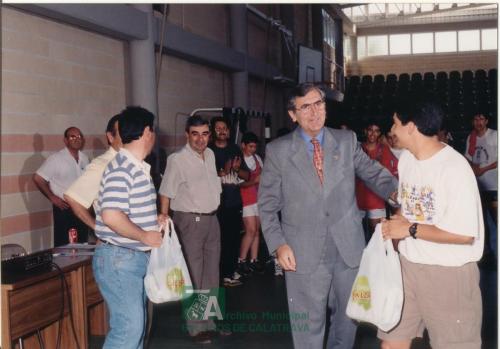 1997, Verano Cultural, Entrega de premios de baloncesto (3)