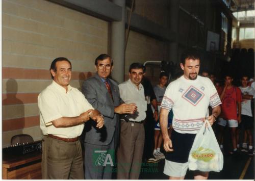 1997, Verano Cultural, Entrega de premios de baloncesto (4)
