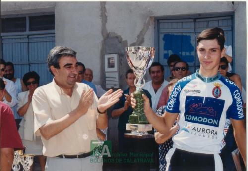 1997, Verano Cultural, Entrega de premios de ciclismo (1)