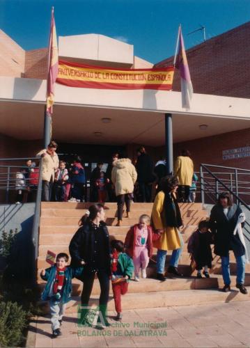 1998, Aniversario de la Constitución Española en C.P. Molino de viento