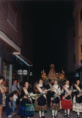 1998, Feria del Cristo, Procesión de la Virgen del Monte