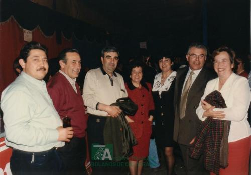 1998, Fotografía de autoridades en el carnaval