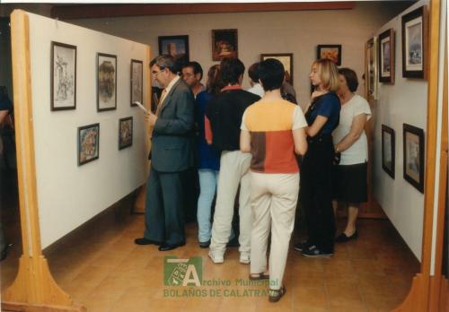 1998, Verano Cultural, Exposición de pintura