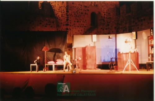 1998, Verano Cultural, Representación teatral en el castillo doña Berenguela (10)