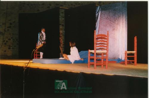 1998, Verano Cultural, Representación teatral en el castillo doña Berenguela (11)