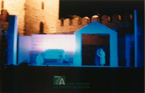 1998, Verano Cultural, Representación teatral en el castillo doña Berenguela (2)