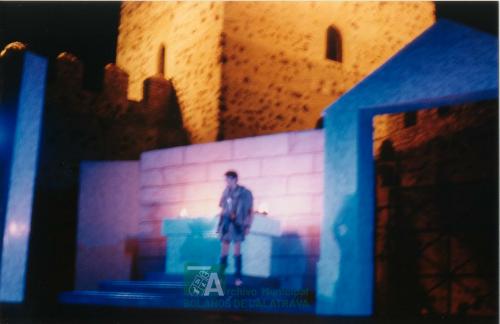 1998, Verano Cultural, Representación teatral en el castillo doña Berenguela (5)