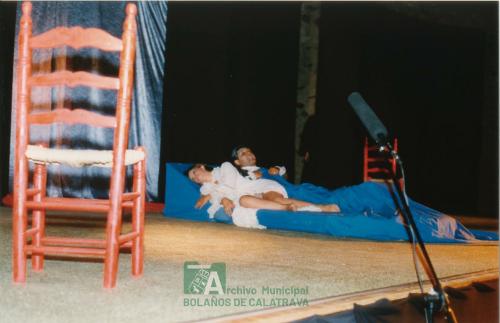 1998, Verano Cultural, Representación teatral en el castillo doña Berenguela (7)