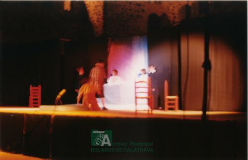 1998, Verano Cultural, Representación teatral en el castillo doña Berenguela (8)