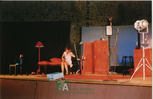 1998, Verano Cultural, Representación teatral en el castillo doña Berenguela (9)