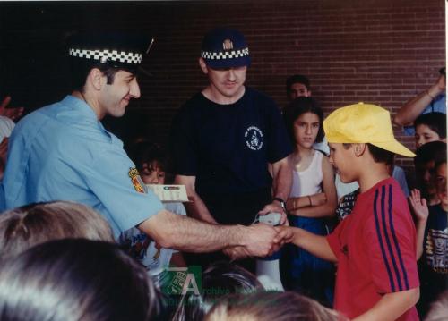 1999, Curso de educación vial impartido por la policía local (11)
