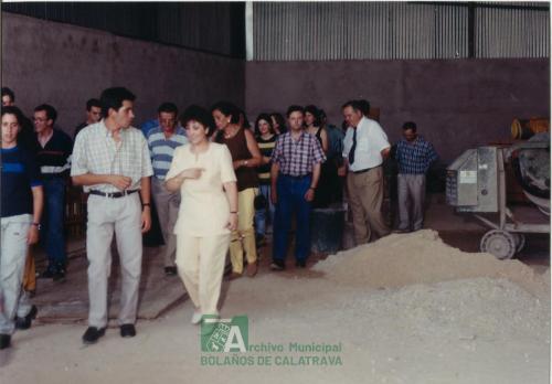 1999, Inauguración de la escuela taller el Salobral (6)