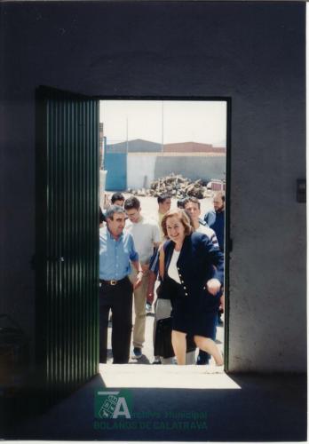 1999, Inauguración de la escuela taller el Salobral (8)