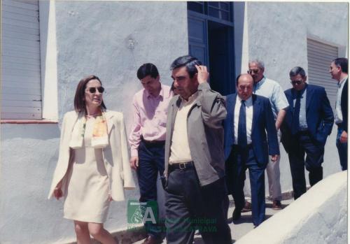 1999, Visita de la subsecretaria del Ministerio de Educación Ana Pastor (2)