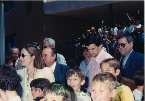 1999, Visita de la subsecretaria del Ministerio de Educación Ana Pastor (3)