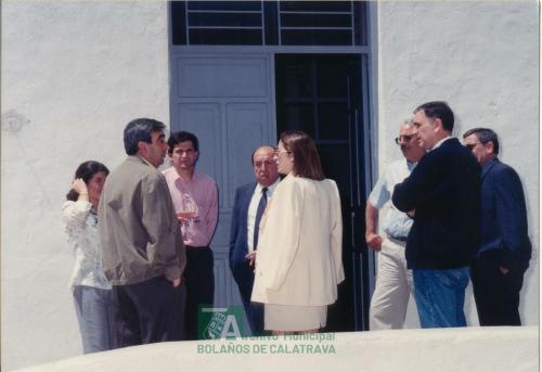 1999, Visita de la subsecretaria del Ministerio de Educación Ana Pastor (7)
