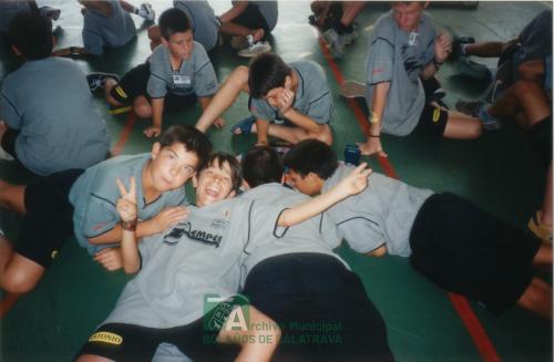 2000, Campus deportivo, Actividades infantiles del equipo de fútbol (8)