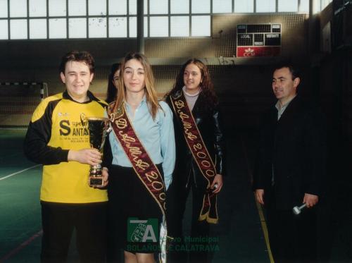 2000, Entrega de premios de fútbol sala (2)