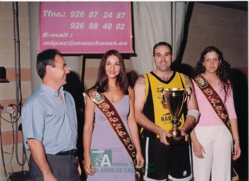 2001, Entrega de premios baloncesto (2)