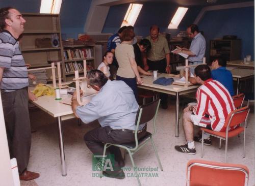 2002, Taller de encuadernación