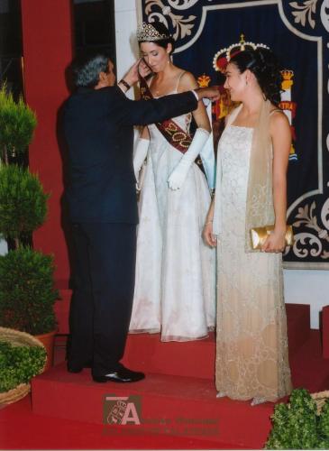 2003, Feria del Cristo, Coronación de Reinas y damas (2)