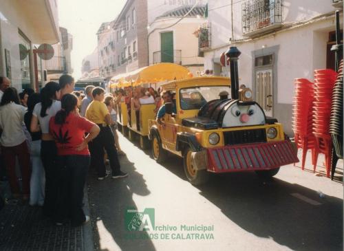 2003, Feria del Cristo, Tren turístico Guagua