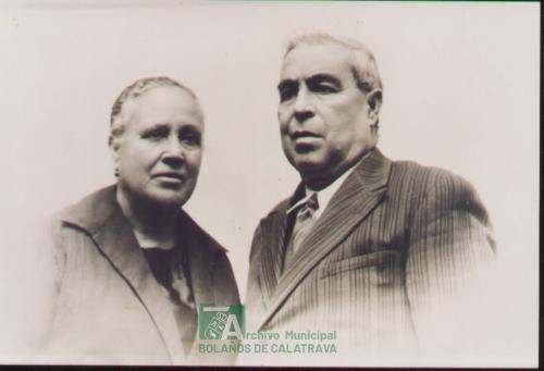 Abuelos de Angelita Martín (Eloy Serna y Raimunda), año 1935 donada Angelita Martin SErna