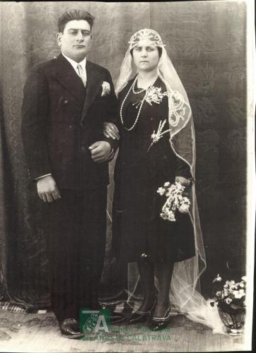 Boda 1933 (Casimiro Aranda y Elvira Díaz)