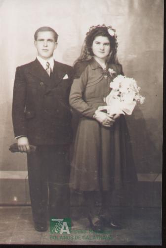 Boda (Francisca y Eufemiano), año 1940