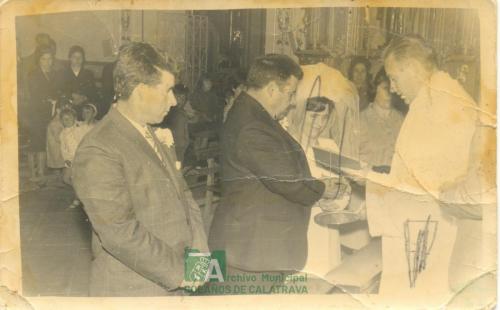 Boda en el interior de la Iglesia
