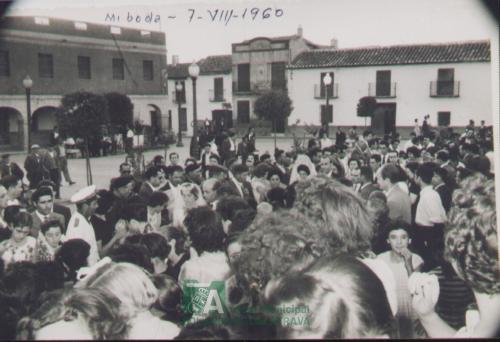 Boda en la Plaza, 07-08-1960