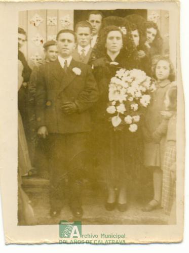 Boda en puerta de la Iglesia