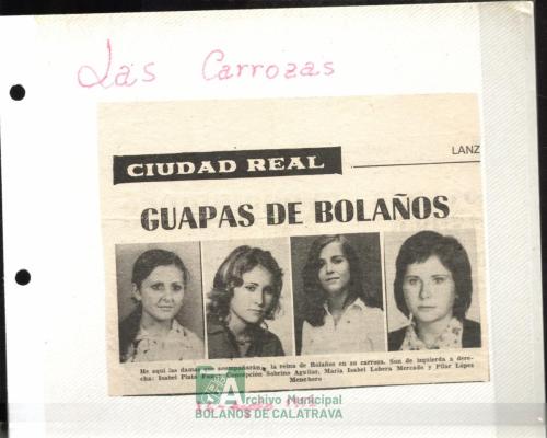 Damas de Bolaños 1973