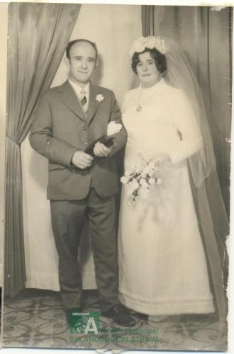 Foto de boda en estudio