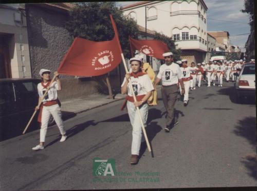 Peña taurina Santa María, feria 1988