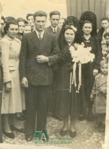 Retrato boda en casa