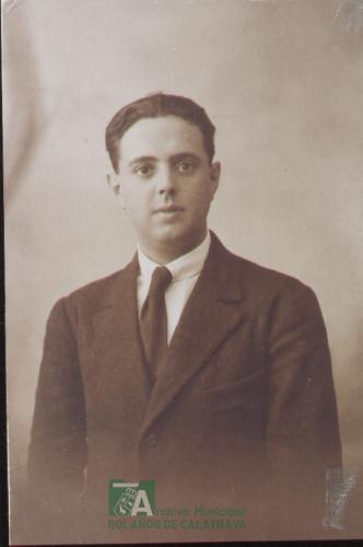 Retrato del marido de Doña de Teófila donada M Carmen Rubio