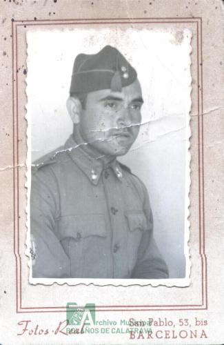 Retrato militar, año 1935 (Fermín Ruiz Aranda)