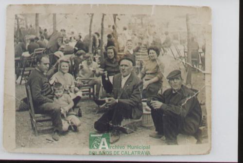 Romería en Virgen del Monte, año 1965-66 donada por Juana Arreaza Ruiz