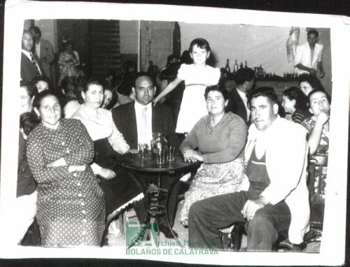 Verbena del Cristo en la Plaza, año 1958